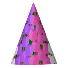 Chapéu De Festa Primavera Tulip Field