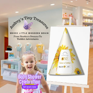 Chapéu De Festa Primeiro aniversario do bebê - Nosso Pequeno Giras