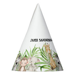 Chapéu De Festa Primeiro aniversario Safari Adventure