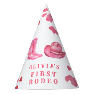 Chapéu de Festa Primeiro Rodeio da Cowgirl
