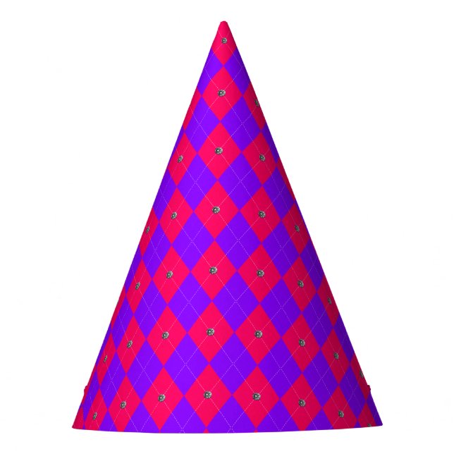 Chapéu De Festa Princesa Argyle Diamantes-ÓDIOS DE PAPEL (Frente)