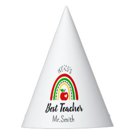 Chapéu De Festa Professor Melhor do Mundo Personalizado