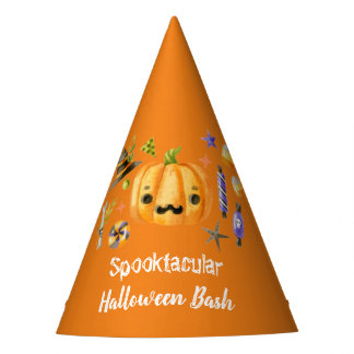 Chapéu De Festa Pumpkin Spooktacular Festa de Halloween Bash Laran