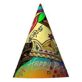 Chapéu De Festa Purim Esther Celebration Dark Art Impressão