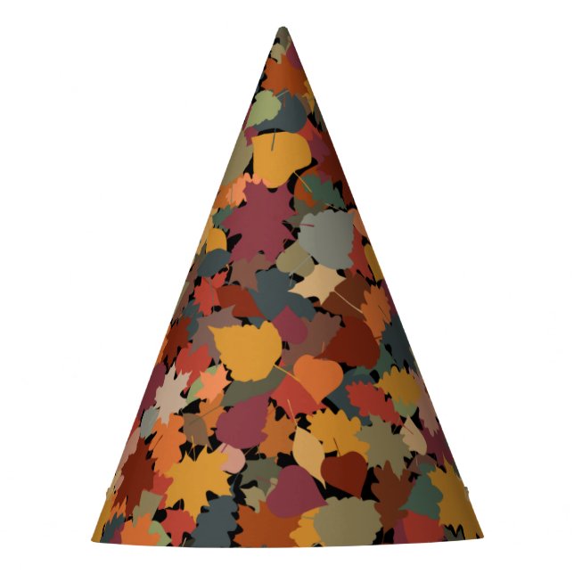 Chapéu De Festa Queda e folhetos (Frente)