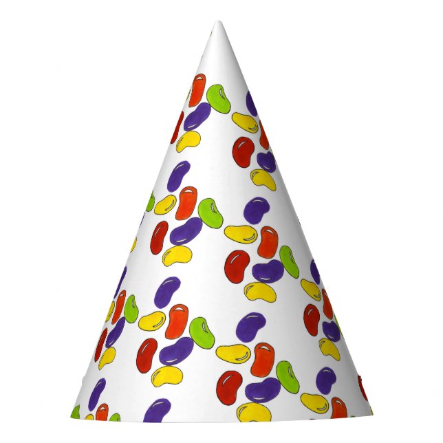 Chapéu De Festa Rainbow Jelly Bean Jellybean Páscoa Basket Candy (Frente)