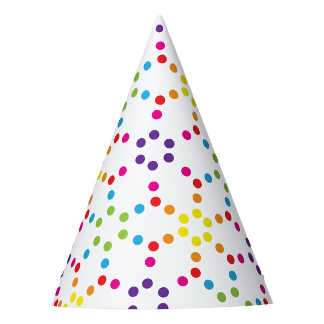 Chapéu De Festa Rainbow Party (Frente)