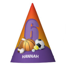 Rapariga 6 Birthday Sports Balls