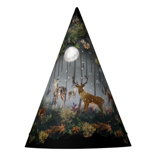 Chapéu De Festa Rebelde Adorável À Noite (Frente)