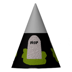 Chapéu De Festa RIP Tombstone Party Hat