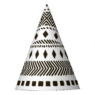 Chapéu De Festa Ritmos Tribais: Padrões Geométricos Étnicos