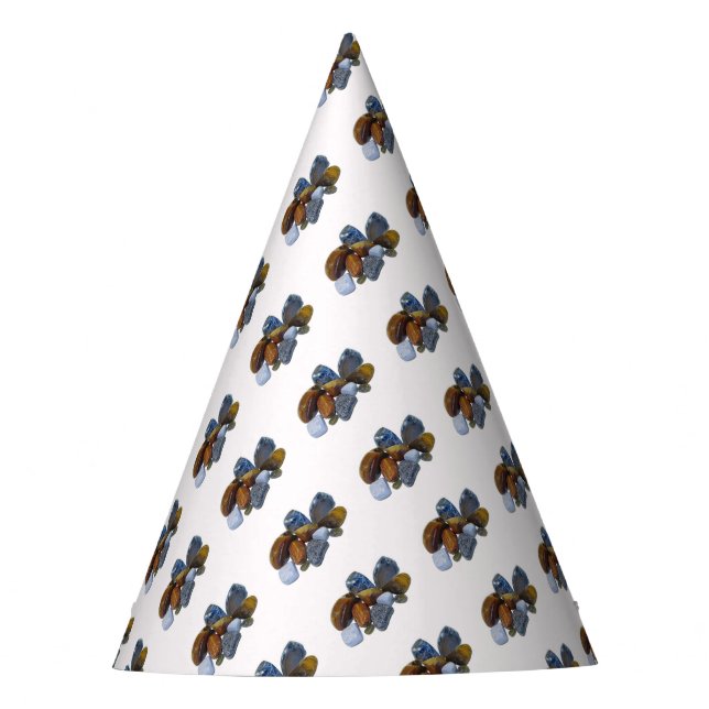 Chapéu De Festa Rochas Polidas (Frente)