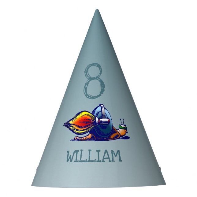 Chapéu De Festa Rocket Snail (Frente)