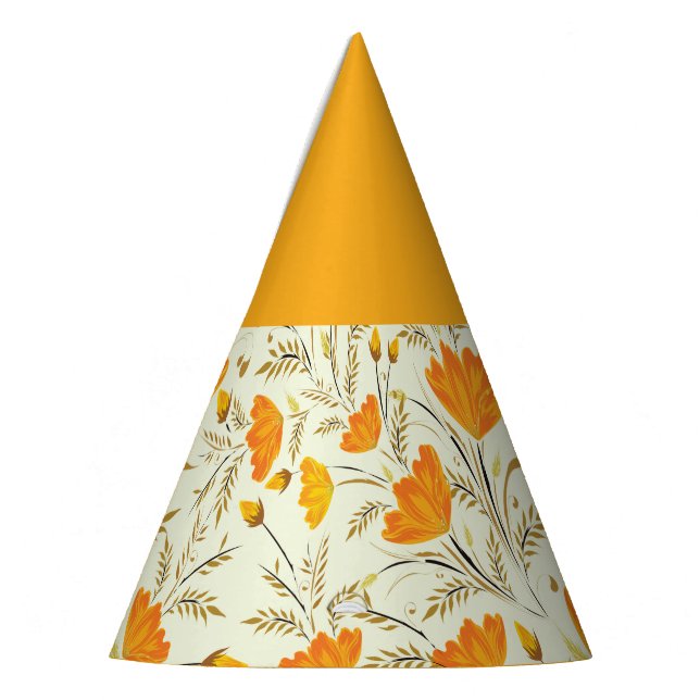 Chapéu De Festa Rosa amarela (Esquerda)