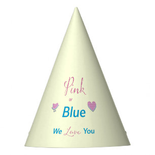 Chapéu De Festa Rosa ou azul