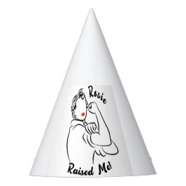 Chapéu De Festa Rosie Raised Decade - Impressão de tela