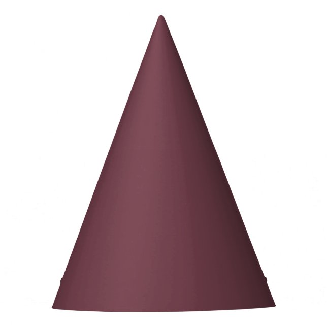 Chapéu de Festa Roxo Acorrentado (Frente)