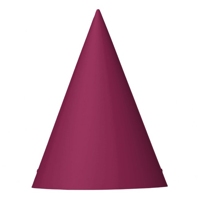 Chapéu de Festa Roxo Romã (Frente)