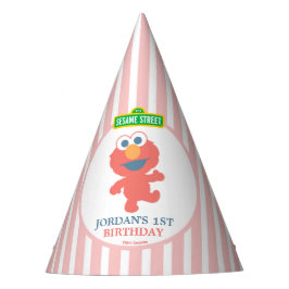 Chapéu De Festa Rua Sésamo | Elmo - Primeira Festa de aniversário