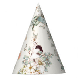 Chapéu De Festa Russo Um Coelhinho É Uma Garota Floral Cottagecore