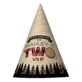 Chapéu De Festa Segundo aniversário de Lumberjack Boys, Xadrez da 