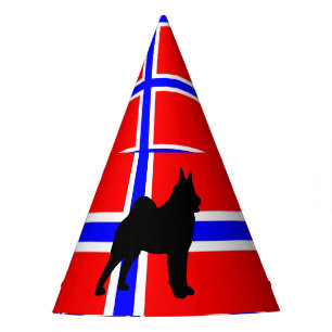 Chapéu De Festa silo do elkie na Noruega-bandeira
