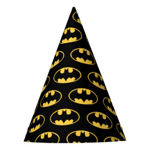 Chapéu De Festa Símbolo Batman   Logotipo Oval