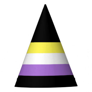Chapéu De Festa Sinalizador do Orgulho Não Binário