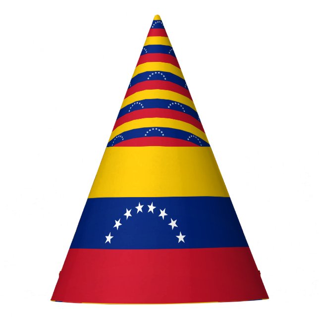 Chapéu De Festa Sinalizador Venezuela (Frente)