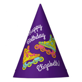 Chapéu De Festa Skates Roller Blades - Aniversário de criança Part