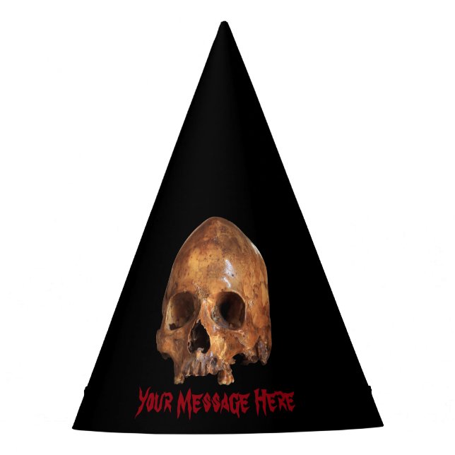 Chapéu De Festa Skull Halloween (Frente)