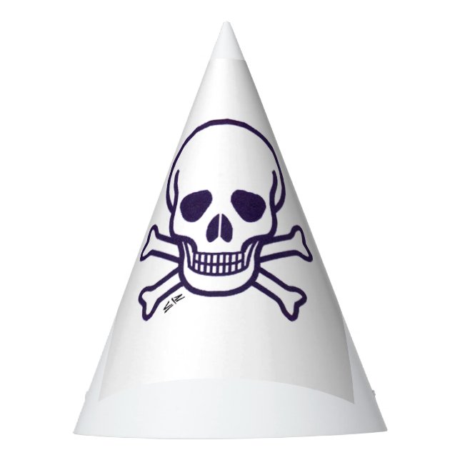 Chapéu De Festa Skull n Bones party hats (Frente)