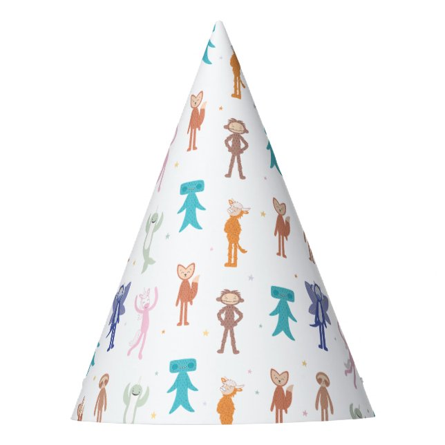 Chapéu De Festa Slumberkins Character Birthday Pattern (Frente)