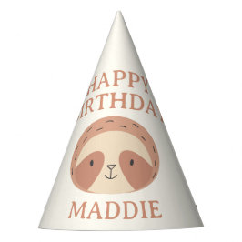 Chapéu De Festa Slumberkins Sloth Birthday