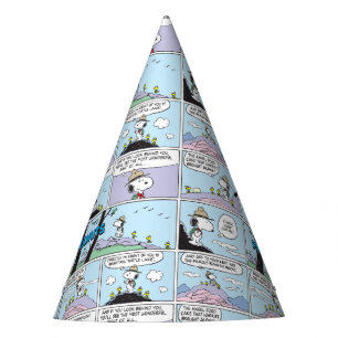 Chapéu De Festa Snoopy e Amigos   Ir Caminhando