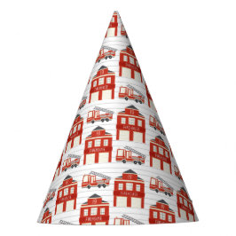 Chapéu De Festa Soe o alarme do caminhão de bombeiros