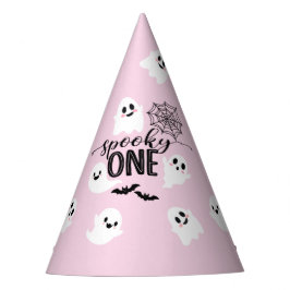 Chapéu De Festa Spooky One Ghost Pink Halloween