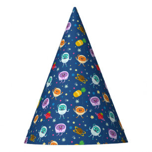 Chapéu De Festa Super Simples Bumble Nums Space Birthday