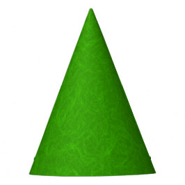 Chapéu De Festa Superfície texturizada verde brilhante com padrão 