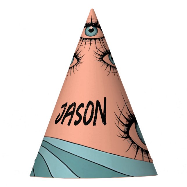 Chapéu De Festa Surreal aniversário, 30 surrealismo social (Frente)