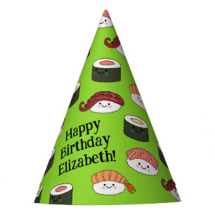 Chapéu De Festa Sushi Cartoon Party Hat