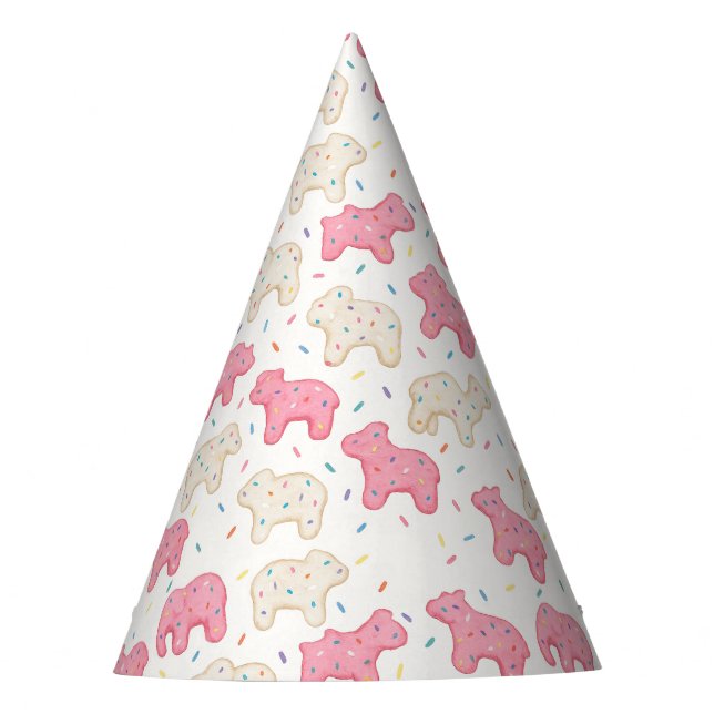 Chapéu De Festa Sweet Frosted Animal Cookie Party Hat (Frente)