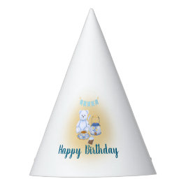 Chapéu De Festa Tea Party Birthday Paper Hats