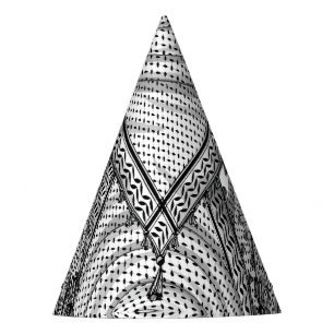 Chapéu De Festa Tecido Tradicional do Keffiyeh Scarf Palestino