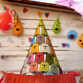 Chapéu De Festa Teddy Bear Cartoon