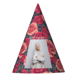 Chapéu De Festa Tema Clássico de Rosa para o Aniversário dela