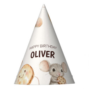 Chapéu De Festa Tema do Rato de Cookie Papel de Festa de Crianças