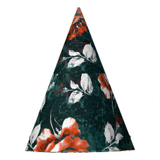 Chapéu De Festa Textura Subbatida Suja Multicolor