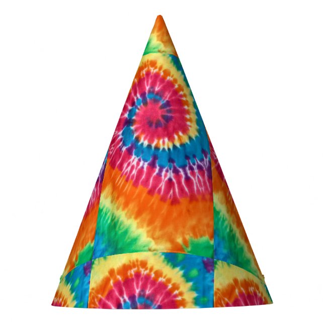 Chapéu De Festa Tie Dye (Frente)
