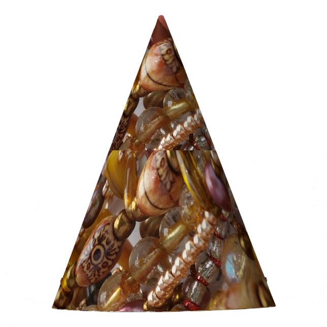 Chapéu De Festa Tons da Terra - Impressão (Frente)